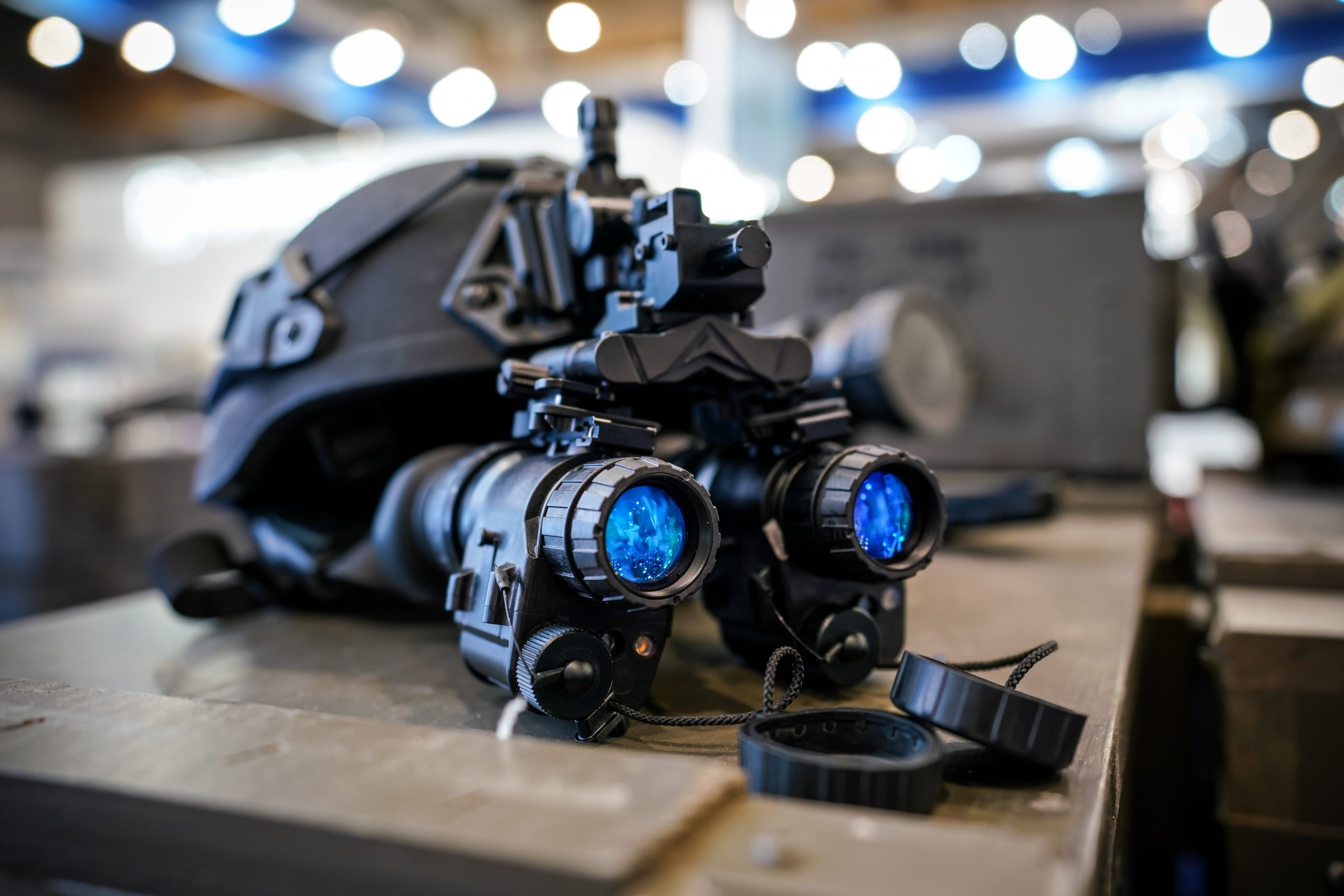 Sapphire coating for night vision goggles